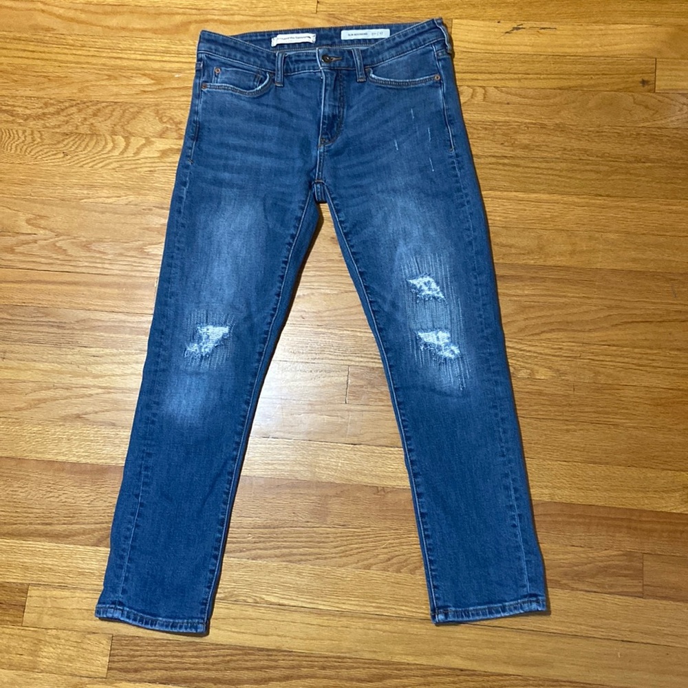 Anthropologie Pilcro and the Letterpress Slim Boyfriend Jeans. Size 27